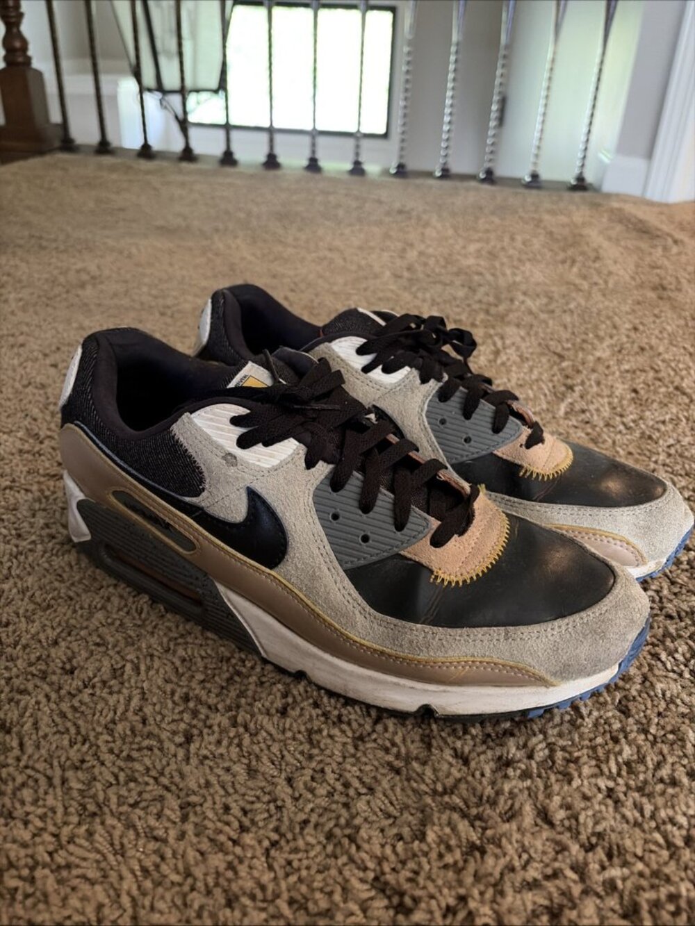 Size 13 - Nike Air Max 90 SE Alter And Reveal Pack - Grey Fog